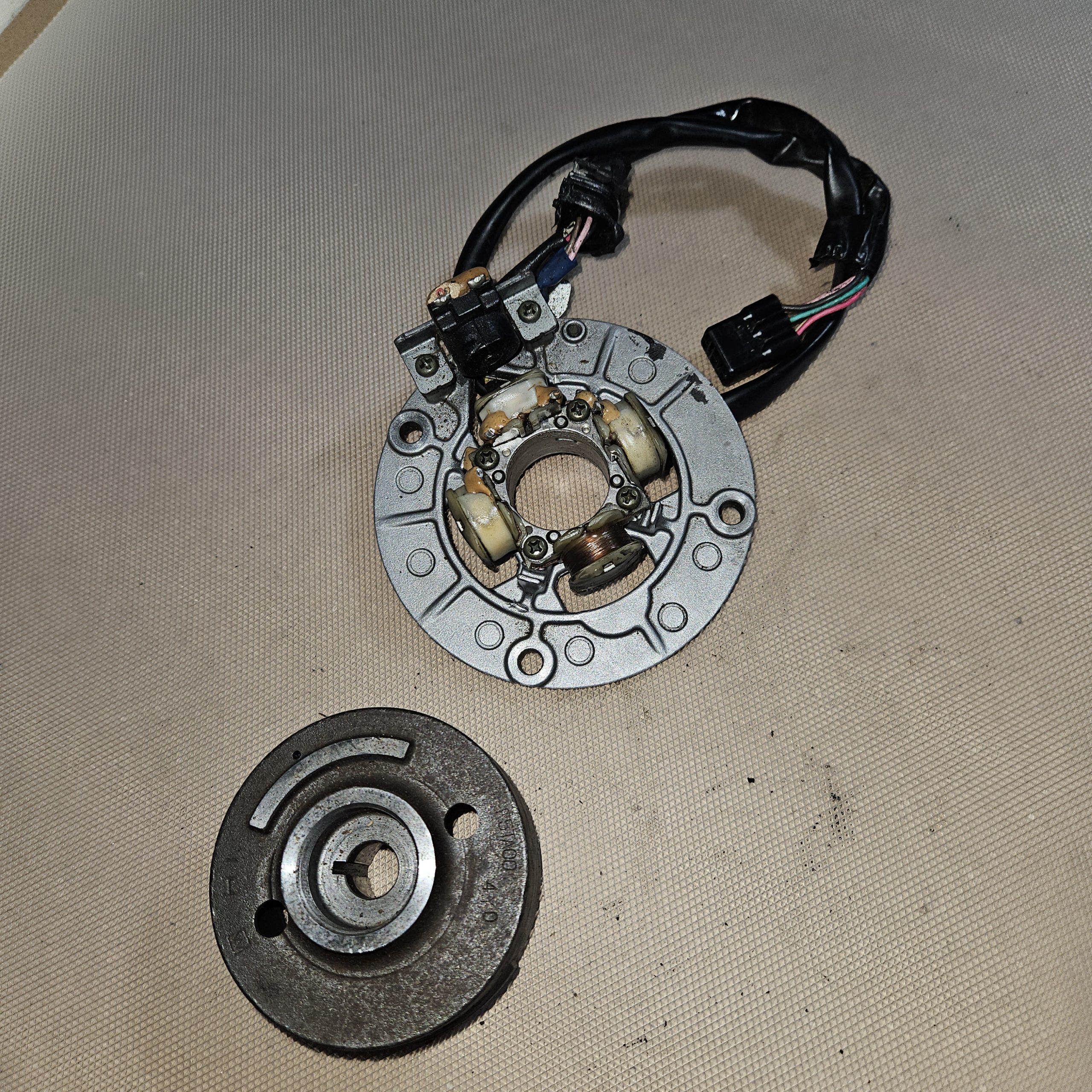 stator et cloche allumage Yamaha 450 YZF 2003