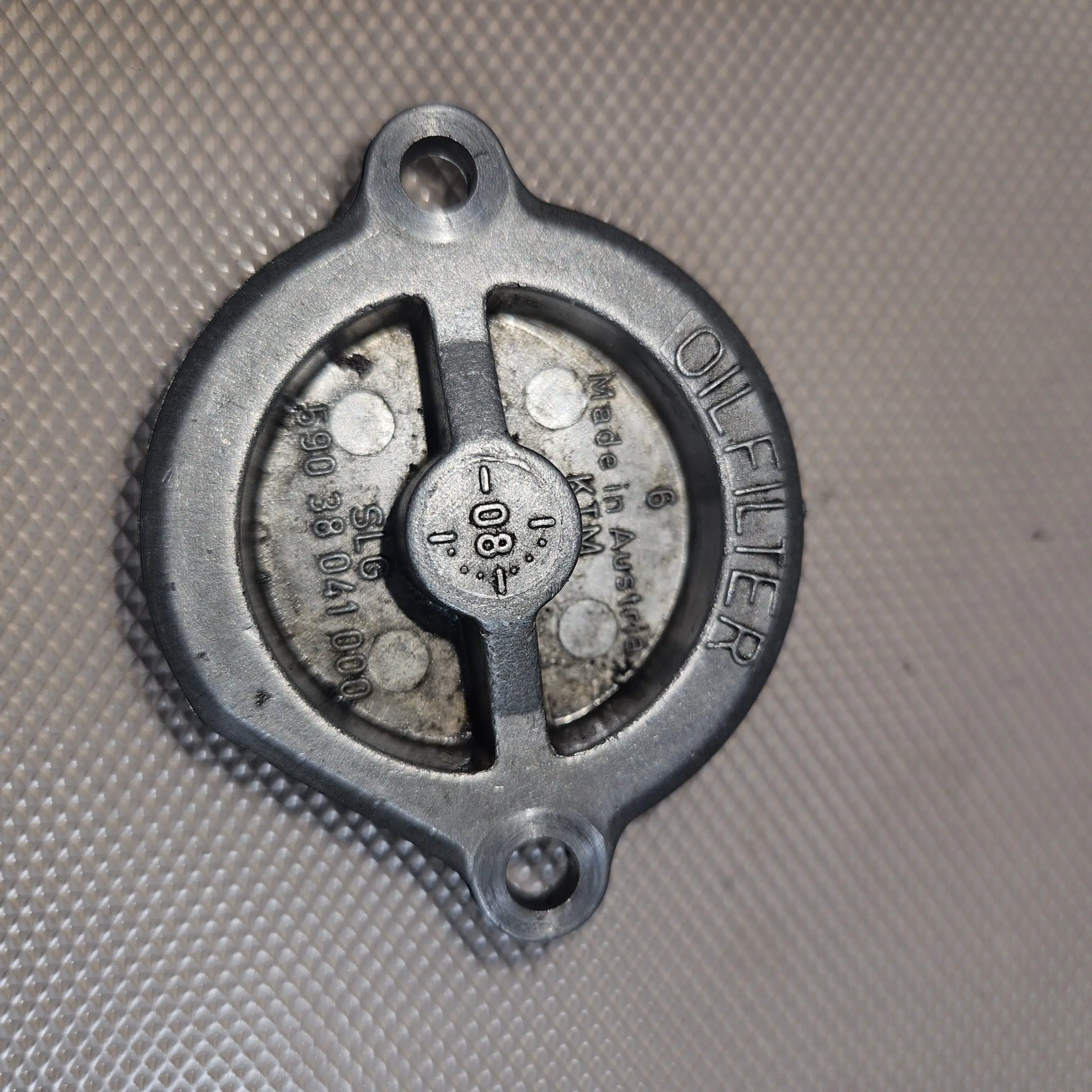 couvercle filtre a huile KTM 250 SXF 2009