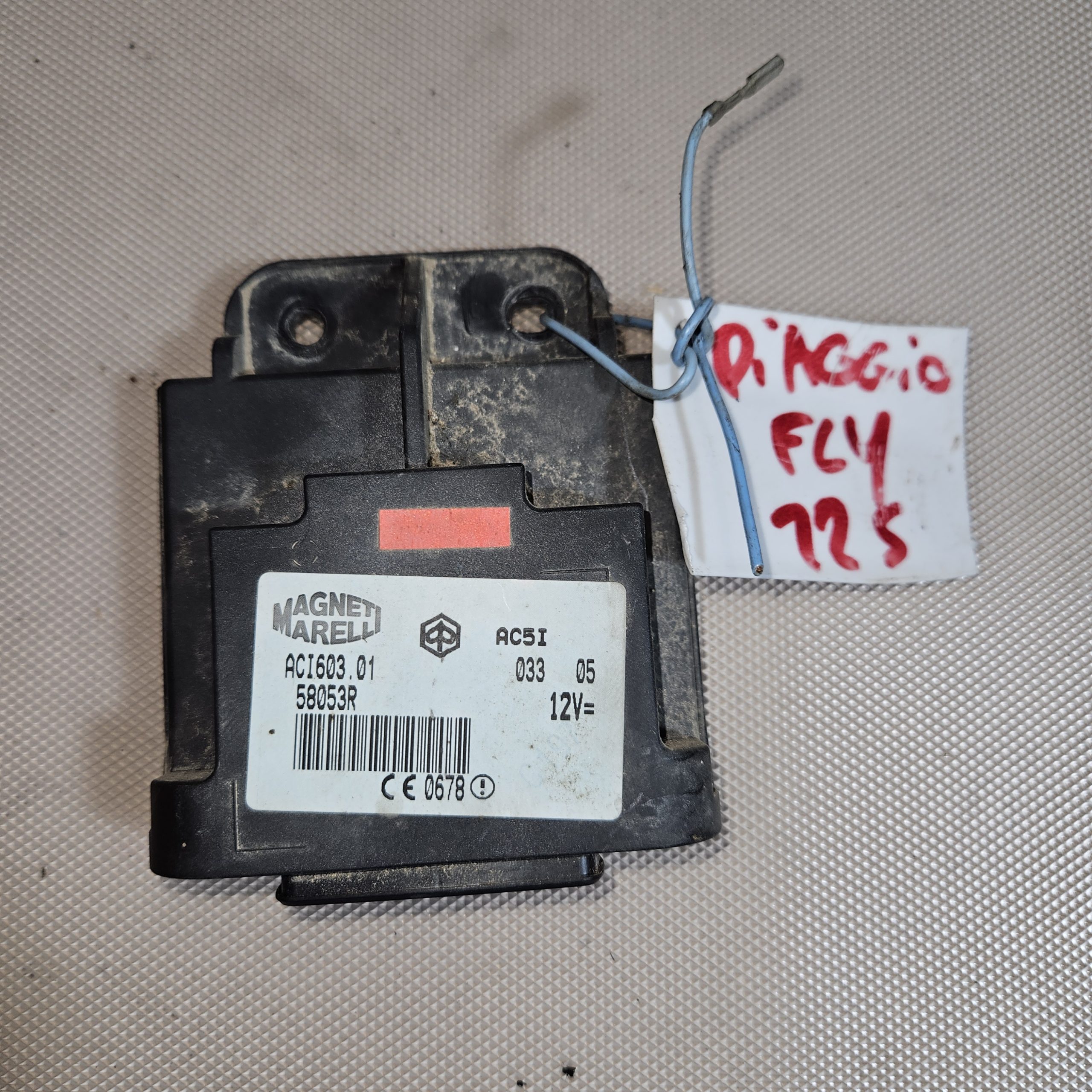 Boitier CDI Piaggio 125 FLY 2010