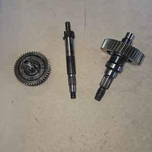 Transmission et axe de roue d’occasion pour Piaggio 125 Liberty 2008, pièces d’origine testées