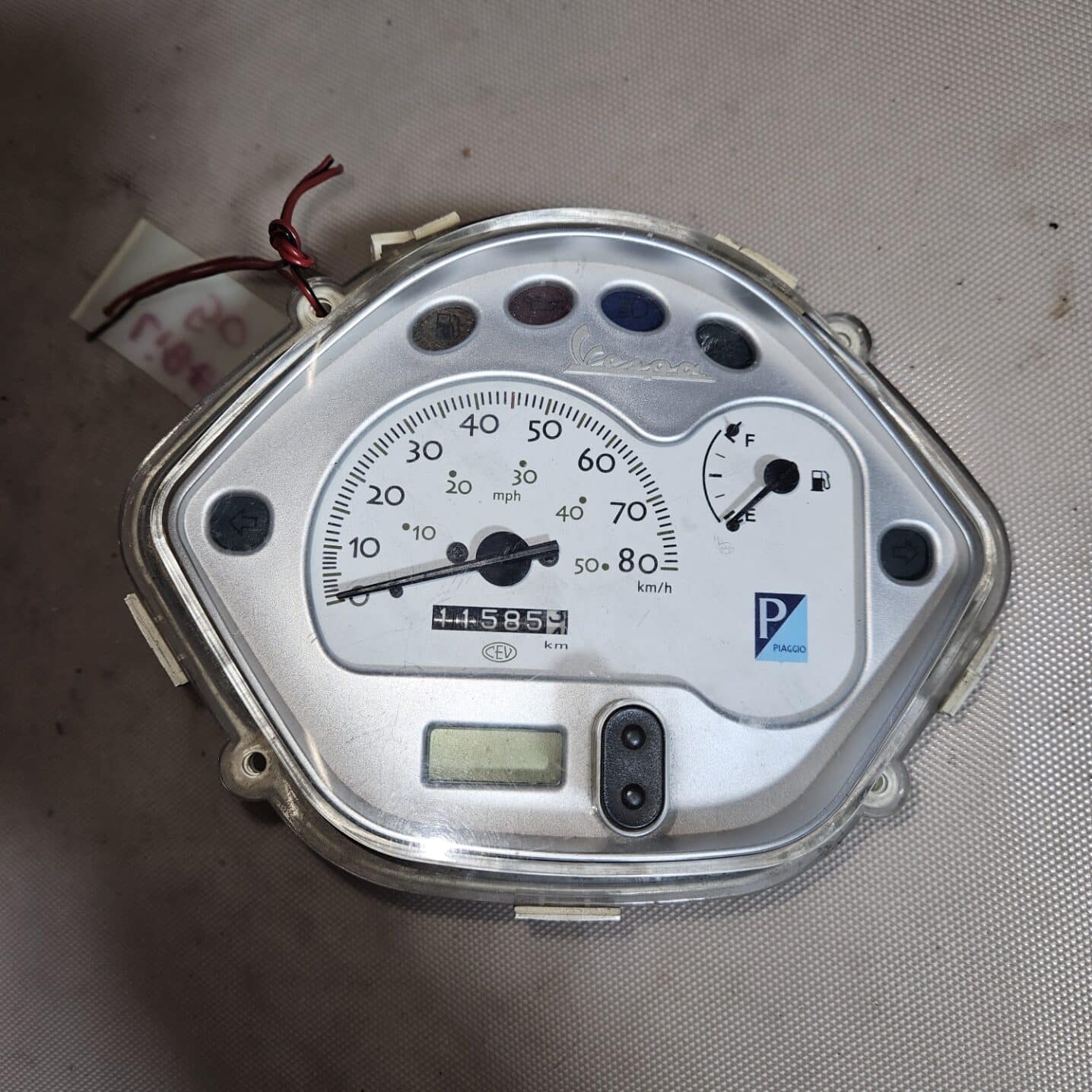 Compteur Vespa 50 LX 2010 d’occasion
