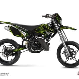 Kit Deco 50cc Graff Beta RR 50 Motard Vert 2021