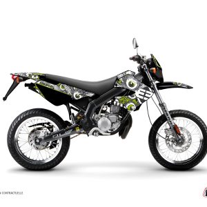 Kit Deco 50cc Freegun Eyed Derbi DRD Xtreme Vert 2000-2005