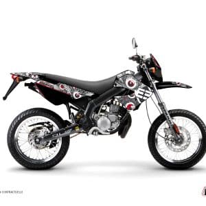 Kit Deco 50cc Freegun Eyed Derbi DRD Xtreme Gris Rouge 2000-2005