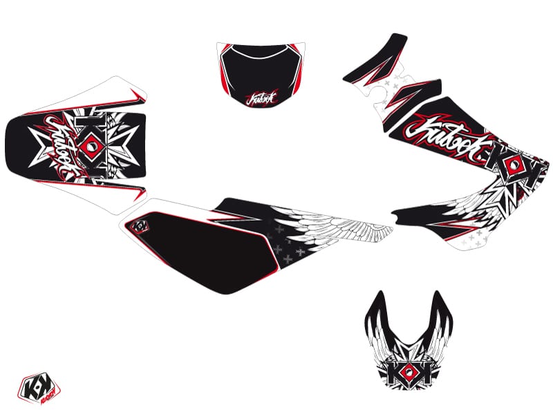 Kit Deco 50cc Demon Derbi DRD Xtreme Rouge 2006-2010 – Image 2