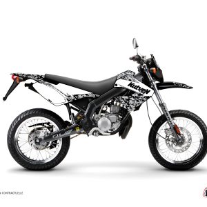 Kit Deco 50cc Predator Derbi DRD Xtreme Blanc 2018