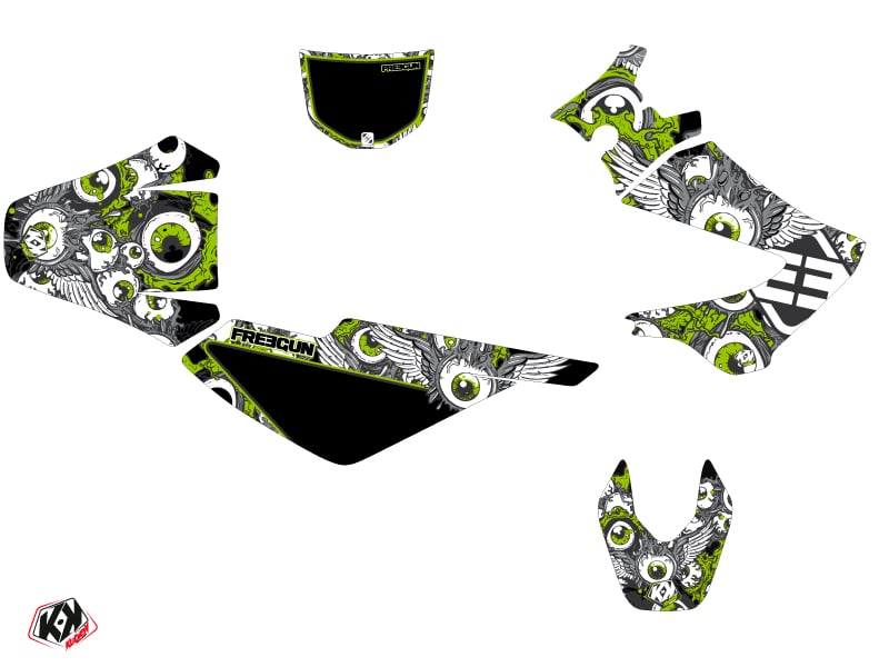 Kit Deco 50cc Freegun Eyed Derbi DRD Xtreme Vert 2018 – Image 2
