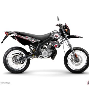 Kit Deco 50cc Freegun Eyed Derbi DRD Xtreme Gris Rouge 2018