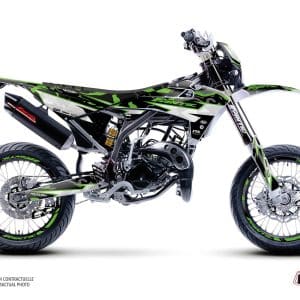 Kit Deco 50cc BARBARIAN Fantic XM 50 Vert 2021-2023