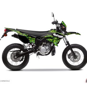 Kit Deco 50cc Predator MBK Xlimit Noir Vert 2007-2011
