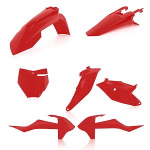 KIT PLASTIQUE CYCRA 5 ELEMENTS GAS GAS MC 85 21 ORIGINE (ROUGE) 2021-2023