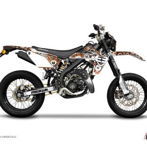 Kit Deco 50cc Freegun Eyed Rieju MRT 50 Orange 2009-2022