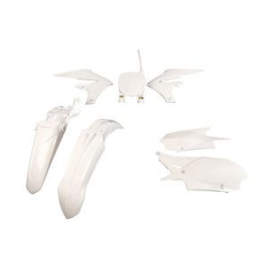 Kit Plastique Cycra 5 Elements Yamaha YZF 450 à et YZF 250 à en Blanc. 2023-2026