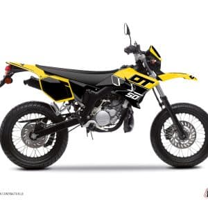Kit Deco 50cc Vintage Yamaha DT 50 Jaune 2007-2011