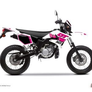 Kit Deco 50cc Vintage Yamaha DT 50 Rose 2007-2011