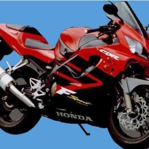 Silencieux Superline CBR 600 F / Big Oval Alu Homologué 2001-2006