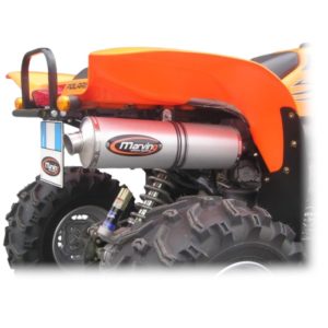 Sil. ATV LINE Polaris Scrambler 500 - Homologué Big Oval Alu 2006