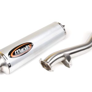 Silencieux Superline 600 BANDIT Big Oval Alu Homologué 2000-2004
