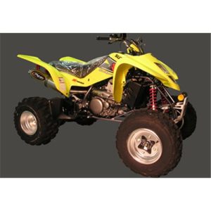 Echappement Suzuki Ltz 250 Alu+Inox Ovale 104x132 Homolog 2004-2010