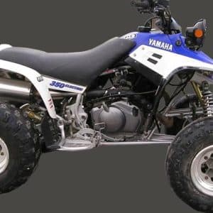Silencieux Atv Line YFM 350 WARRIOR Big Oval Alu Homologué 1987-2004