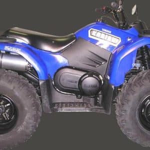 Pot 400/450 Kodiak Ligne Complète Atv Line Silencieux Ovale Alu Homologué 1993-2007