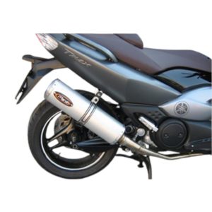 Echap. SUPERLINE T-MAX 500 08 Ligne Complète Homologuée Silencieux Small Oval Alu 2008-2011