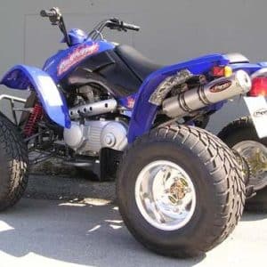 Pot 250 SKYWALKER Ligne Complète Atv Line Silencieux Ovale Alu Non Homologuée 2004