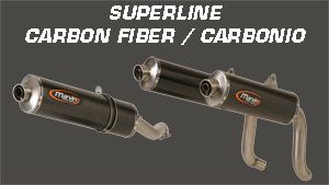 Silencieux Superline SV 650 / Big Oval Carbone Homologué 2003-2017