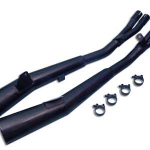 Silencieux Master CBX 750 F Noirs Homologués - Vendus par Paire 1984-1987
