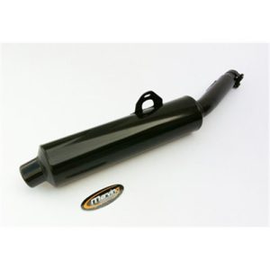 Silencieux Rond CBR 600 F / Rond Ø114 Noir Homologué 1991-1998
