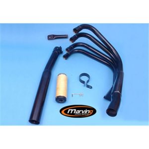 Echap.4/1 RACING Z1100 GP I-II Ligne Complète Non Homologuée Noire 1982-1983