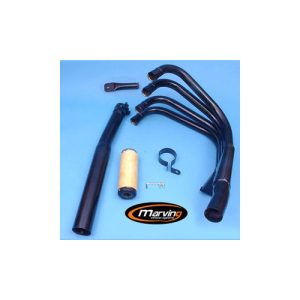 Echap.4/1 RACING Z 750 GP Ligne Complète Non Homologuée Noire 1981-1982
