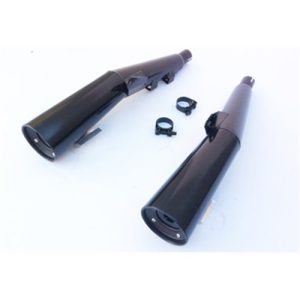 Silencieux Master GPZ750R/900R Noirs Homologués - Vendus par Paire 1984-1996