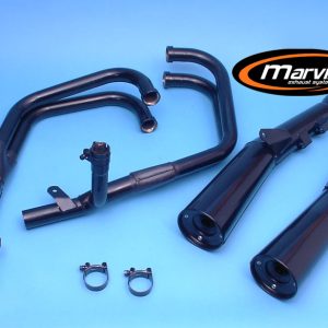 Pot 4/2 GPZ750R/900R Ligne Complète Master Noire Homologuée 1982-1996