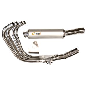 Pot 4en1 ZEPHYR Ligne Complète Super Endurance Silencieux Chromé Non Homologuée 1991-1999
