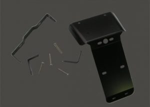 Support de Plaque Ducati Monster Pour Silencieux Hauts Marving