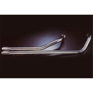Echap. DRAG PIPES VN800 CLASSI Ligne Complète Non Homologuée Sil. Inox Ø50 Longs Pos. Basse 1996-2005