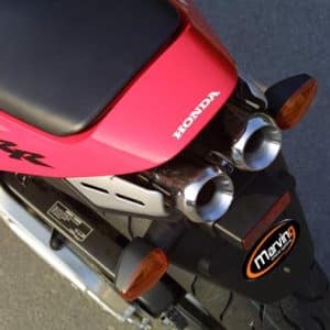 Silencieux Superline CBR 600 RR Inox - Double Sortie Homologué 2003-2004