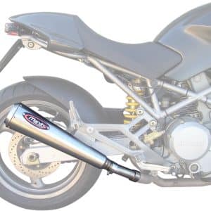 Silencieux Racing Steel MONSTER Inox Coniques Embout Ø110 Homologué 1994-2001