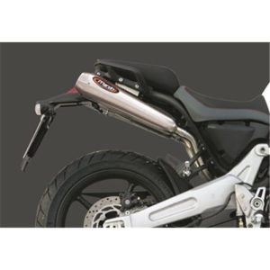 Sil. RACING STEEL STYLE MT 03 Homologués - Sous Selle Inox Coniques Embout Ø110 2006-2013