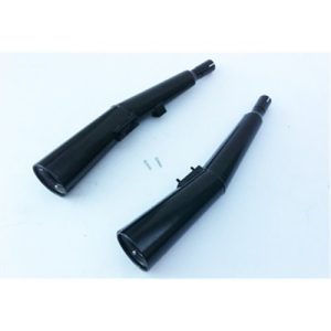 Silencieux Master GSX 1100 EF Noirs Homologués - Vendus par Paire 1984-1986
