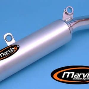Silencieux Amacal DR 650 R Ø100 Chromé Revêtement Alu Homologué 1992-1996