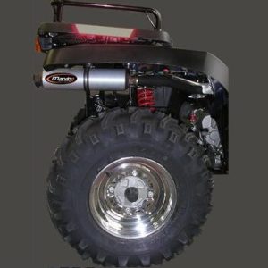 Pot SPORTSMAN Ligne Complète Atv Line Silencieux Rond Ø100 Alu Homologué 2002-2006