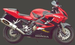 Silencieux Superline CBR 600 F / Big Oval Titane Homologué 2001-2006
