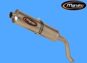 Silencieux Superline VFR 800 / Big Oval Titane Non Homologué 1998-2001