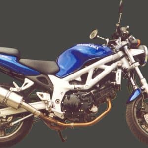 Silencieux Superline SV 650 / Big Oval Titane Homologué 1999-2002
