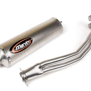 Pot T-MAX 500 Ligne Complète Superline Silencieux Big Oval Titane Homologuée 2001-2007