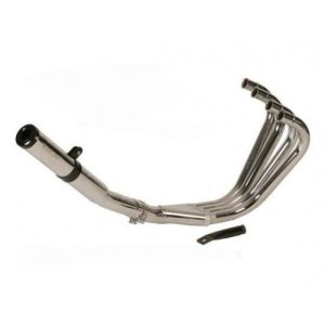Echap.4/1 RACING XJ 400 Ligne Complète Non Homologuée Silencieux Chromé 1981-1983