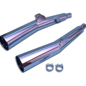 Silencieux Master XJ650/750/900 Chromés Homologués - Vendus par Paire 1980-1994