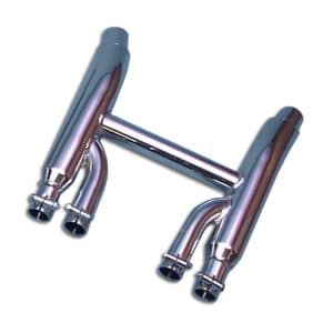 Tube de Raccord pour Yamaha XJ 550 Non Homologué Chromé 1981-1985